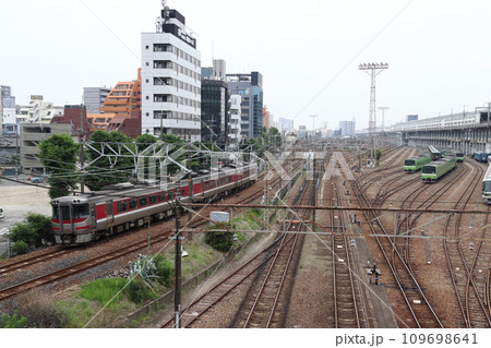 網干総合車両所宮原支所より出庫するキハ189系 網干総合車両所宮原支所より出庫するキハ189系 109698641