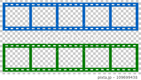 カメラや映画のフィルム撮影のイメージ カメラや映画のフィルム撮影のイメージ 109699438