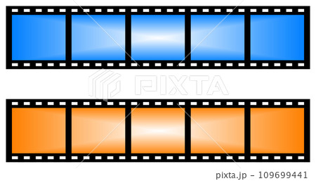 カメラや映画のフィルム撮影のイメージ カメラや映画のフィルム撮影のイメージ 109699441