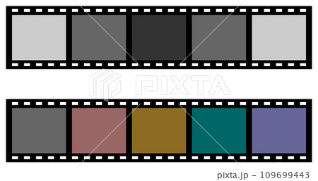 カメラや映画のフィルム撮影のイメージ 109699443