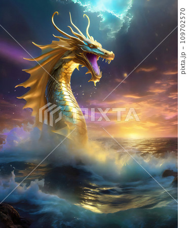 荒海と龍 109702570