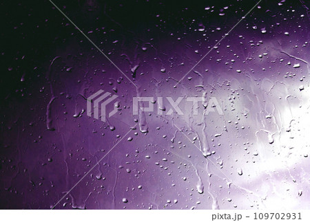 Rainy day in violet toned. Rainy day in violet toned. 109702931