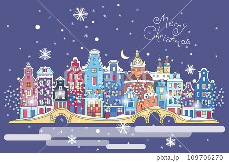 Christmas street banner 109706270