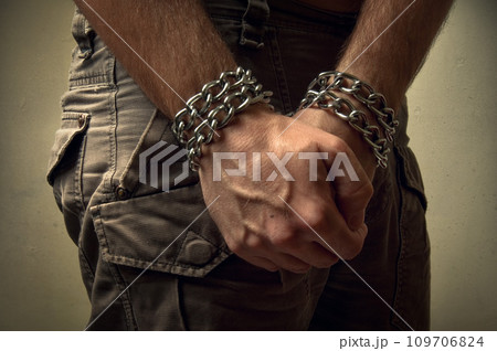 Hands in chains 109706824