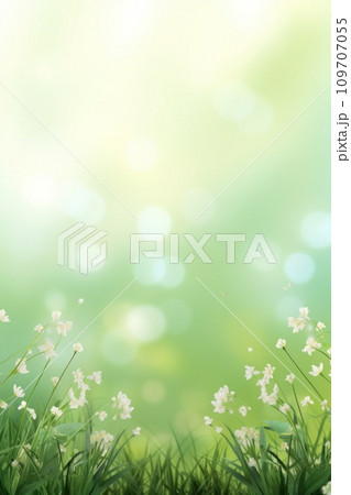spring is a magic season. beautiful...のイラスト素材 [109707055] - PIXTA
