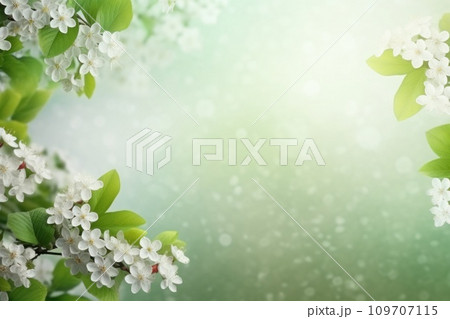 spring is a magic season. beautiful...のイラスト素材 [109707115] - PIXTA