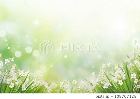 spring is a magic season. beautiful...のイラスト素材 [109707128] - PIXTA