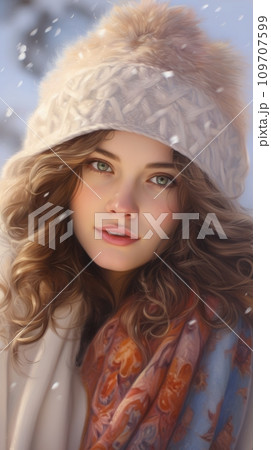 Young beautiful girl Young beautiful girl 109707599