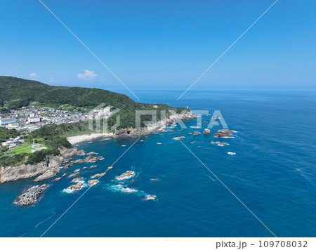 高知県土佐清水市　足摺岬周辺の風景 109708032