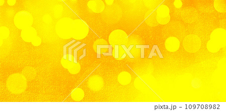 Yellow bokeh background for seasonal, holidays, event celebrations and various design works 109708982