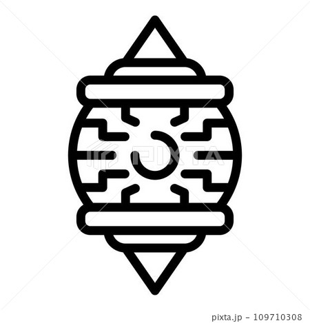 Evil eye icon. Outline evil eye vector icon for web design isolated on white background Evil eye icon. Outline evil eye vector icon for web design isolated on white background 109710308