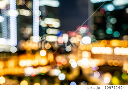 キラキラする東京の夜景 キラキラする東京の夜景 109711494