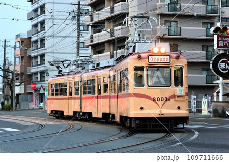 【広島電鉄】3000形（本線：西観音町〜観音町） 109711666