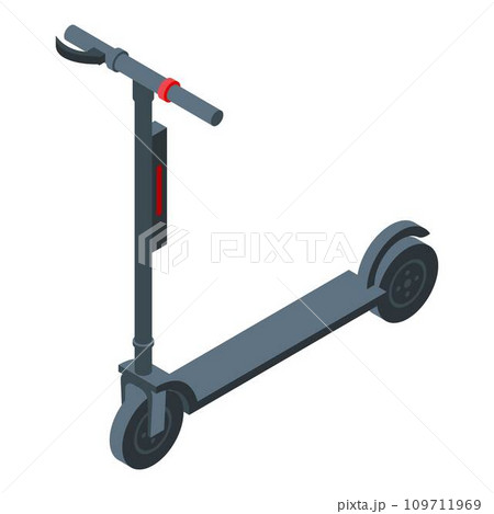Sport electric scooter icon. Isometric of sport electric scooter vector icon for web design isolated on white background 109711969