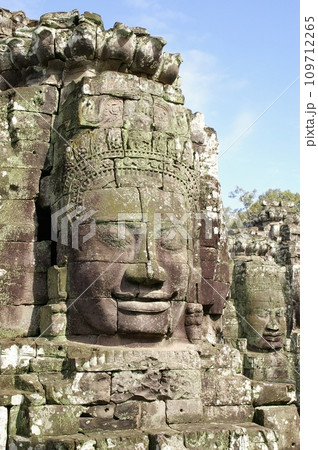 バイヨンの観世音菩薩・世界遺産アンコールワット 109712265