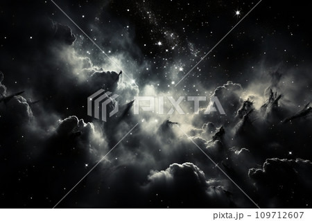 宇宙の深淵を写し出す銀河の光 AI画像 18 109712607