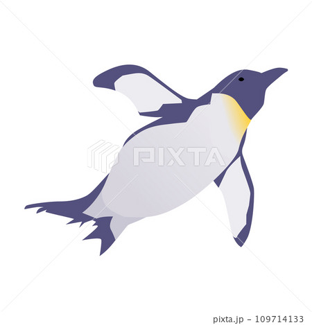泳ぐペンギンのイラスト 泳ぐペンギンのイラスト 109714133