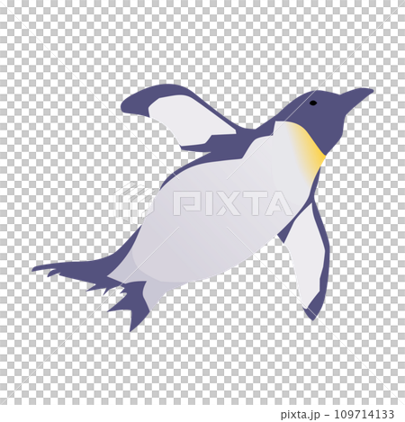 泳ぐペンギンのイラスト 泳ぐペンギンのイラスト 109714133