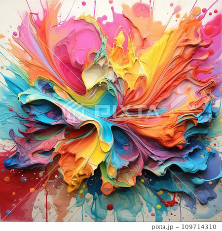 AI-generated content. Imagine an explosion of colors shapes and textures that evoke a sense of energy and movement AI-generated content. Imagine an explosion of colors shapes and textures that evoke a sense of energy and movement 109714310