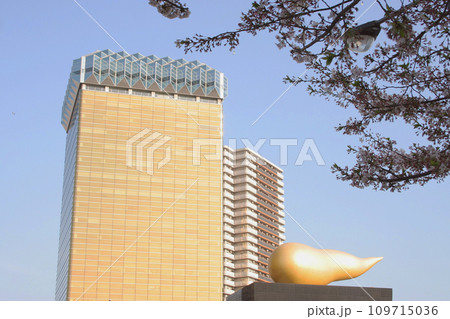 春の東京都市景観 (隅田川沿い) 春の東京都市景観 (隅田川沿い) 109715036