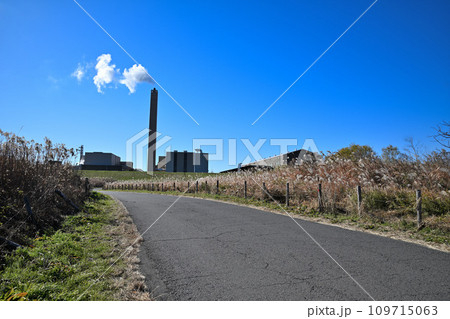 入間川 出丸冠水橋付近の風景 川越東清掃センー 川島町 入間川 出丸冠水橋付近の風景 川越東清掃センー 川島町 109715063