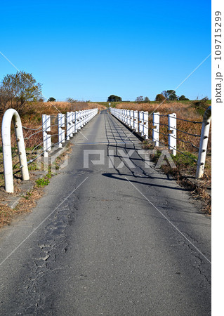 入間川にかかる出丸冠水橋　川島町　 109715299