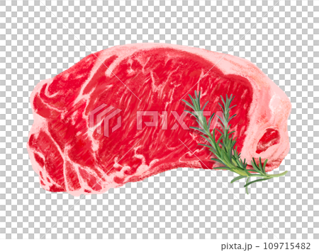 ステーキ肉(ローズマリー付き) ステーキ肉(ローズマリー付き) 109715482