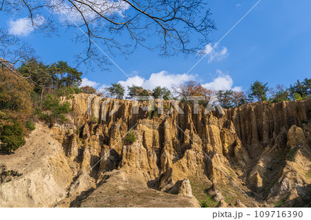 【徳島県阿波市】阿波の土柱【波濤嶽】 【徳島県阿波市】阿波の土柱【波濤嶽】 109716390