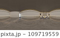 3D illustration of 360 degree rendering featuring modern themed Waiting room. 109719559