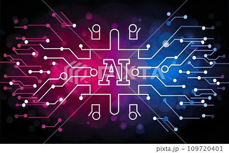 Artificial intelligence AI processor chip icon symbol Artificial intelligence AI processor chip icon symbol 109720401