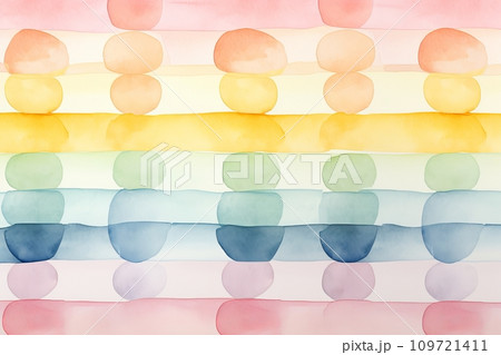 パステルカラーで描かれる幸せのシンフォニー AI画像 3 109721411