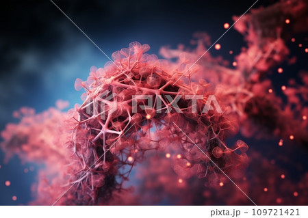 星屑をまとった神秘的な星雲の風景 AI画像 4 109721421