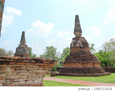 タイ アユタヤ ワット・プラ・シー・サンペット タイ アユタヤ ワット・プラ・シー・サンペット 109721810