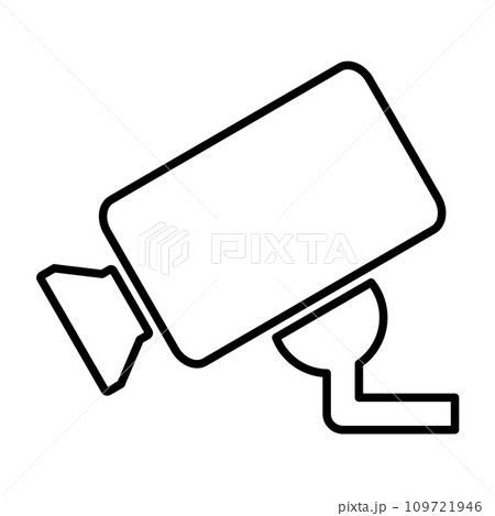 Security camera vector icon for graphic design, logo, web site, social media, mobile app, ui Security camera vector icon for graphic design, logo, web site, social media, mobile app, ui 109721946