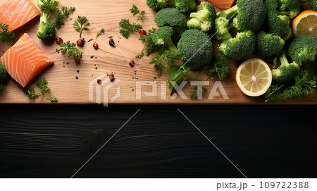 AI art vegetable picture frame 野菜のフレーム 109722388