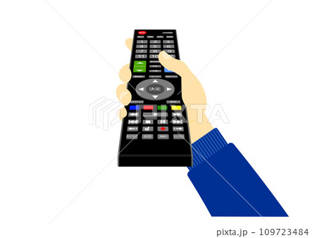 テレビのリモコンで操作する 109723484