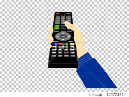 テレビのリモコンで操作する 109723484