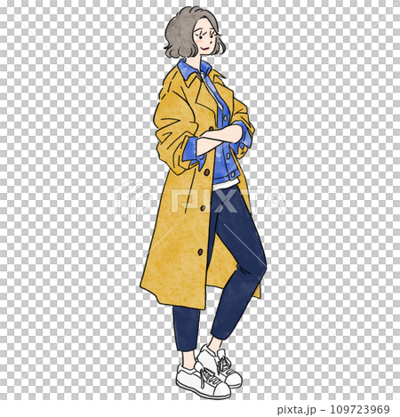 一件風衣的女人 109723969