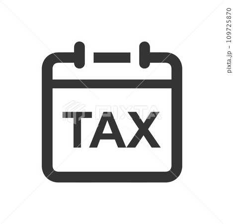 Tax Refund Date Icon 109725870