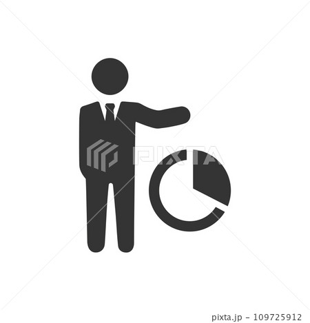 Business Presentation Icon 109725912