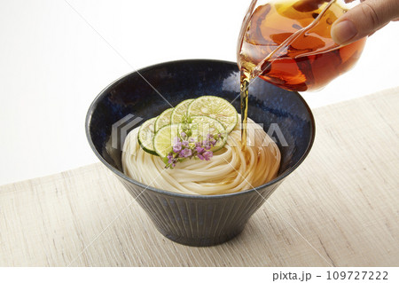 ひやむぎ_すだち_冷_温_hiyamugi 109727222