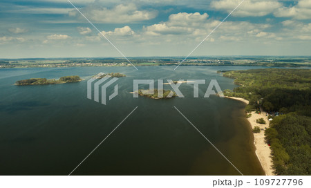 Zaslavskoe reservoir or the Minsk Sea near the city of Minsk. Belarus Zaslavskoe reservoir or the Minsk Sea near the city of Minsk. Belarus 109727796