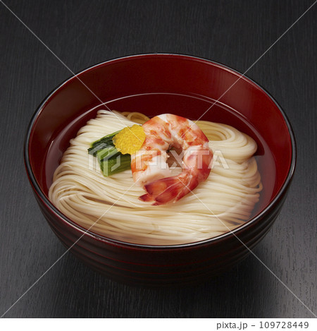 ひやむぎ_吸い物風_温_hiyamugi ひやむぎ_吸い物風_温_hiyamugi 109728449