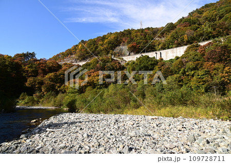 秋の仙岩峠 109728711