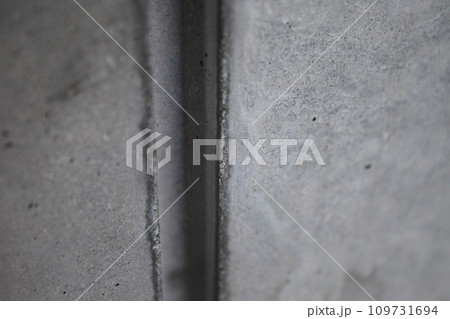 コンクリート打ち放し(亀裂誘発目地) イメージ コンクリート打ち放し(亀裂誘発目地) イメージ 109731694