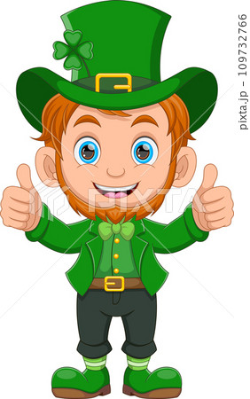 Leprechaun St Patricks Day Cartoon Leprechaun St Patricks Day Cartoon 109732766