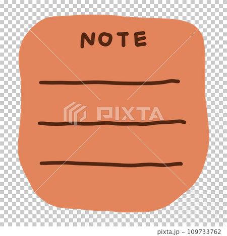 Cute Note Pad Lined Paper Pad Cute Note Pad Piece Brown Note Pad With Lined 109733762