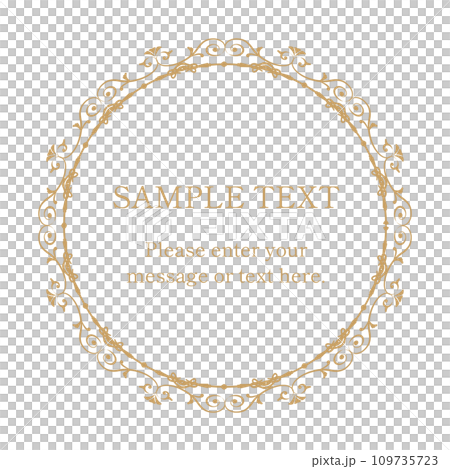 Luxurious antique frame/decorative frame gold Luxurious antique frame/decorative frame gold 109735723