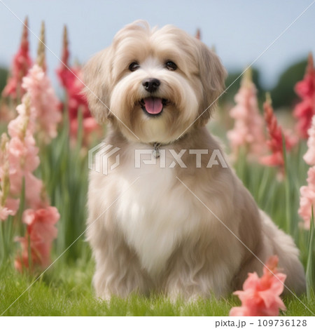 Curly 2024 haired havanese