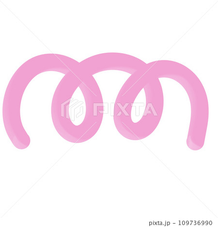 Pink Ribbon Cute Element Pink Element Love Element For Decoration Valentine Day 109736990